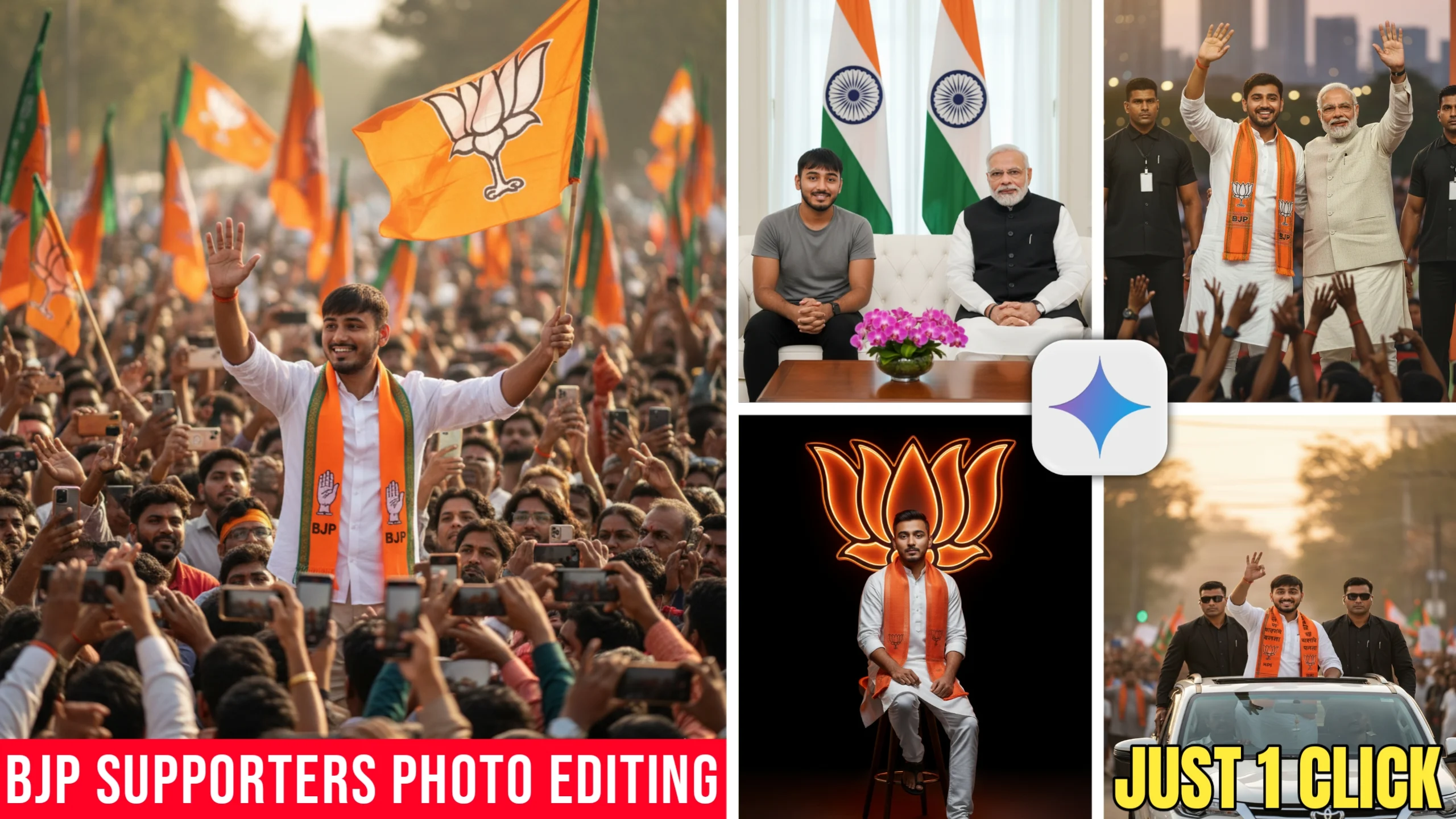 BJP Ai Photo Editing Prompt