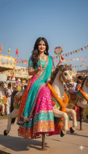 Navratri Mela AI Photo Editing