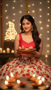Diwali photo editing prompts 2025