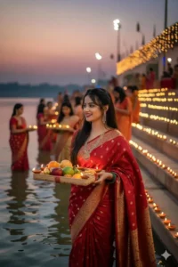 chhath puja prompt gemini for girl