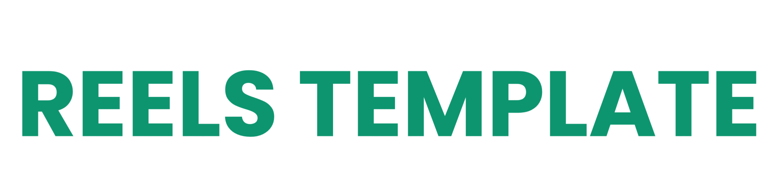 Reels Template Reels Template