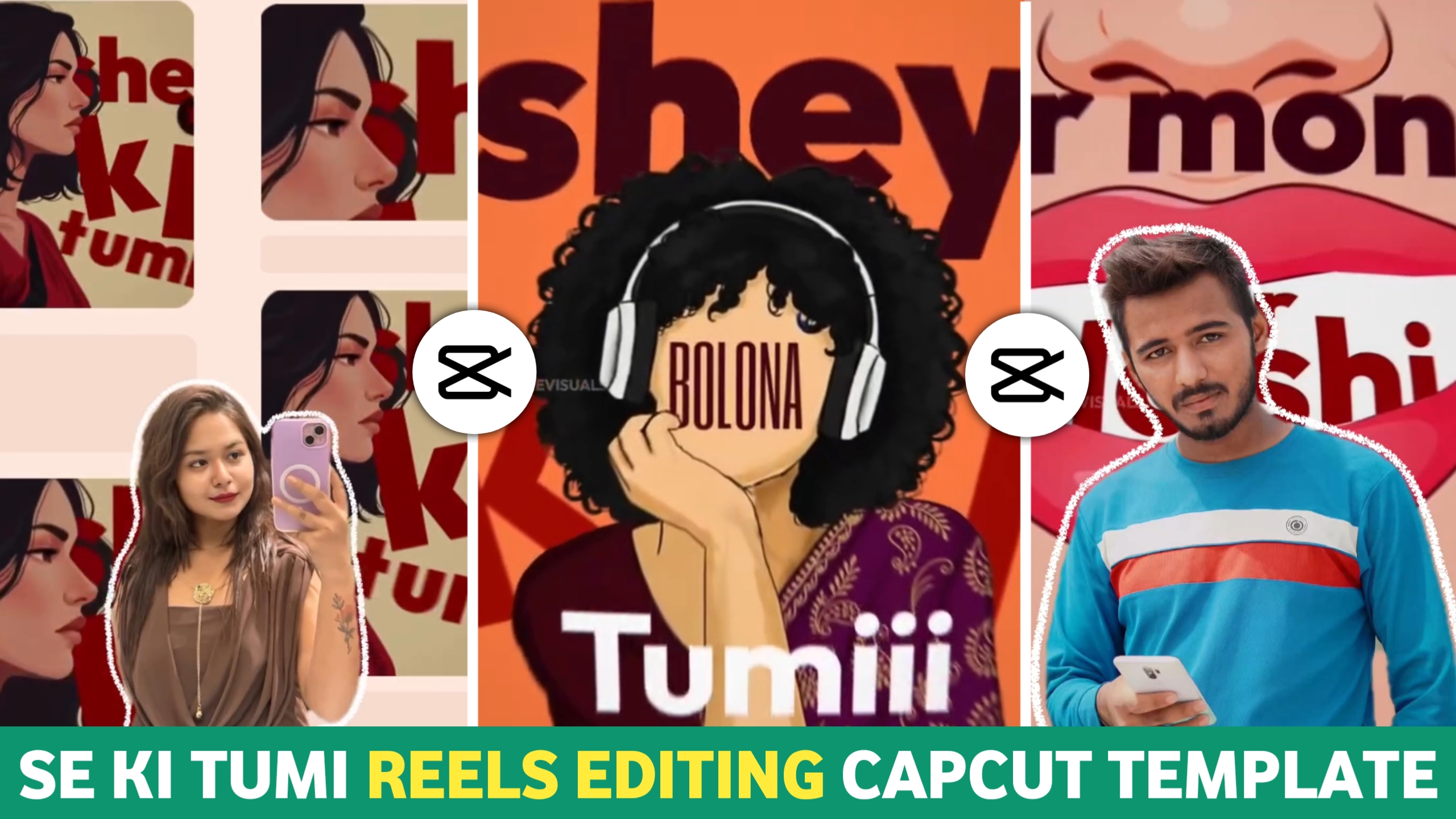 se ki tumi capcut template