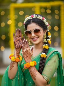 Mehndi function Ai Photo Editing