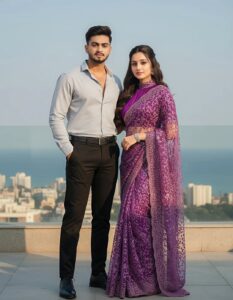 Retro Style Couple Photo Editing