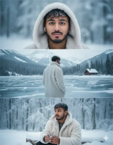Snowfall Ai Photo Editing Prompt